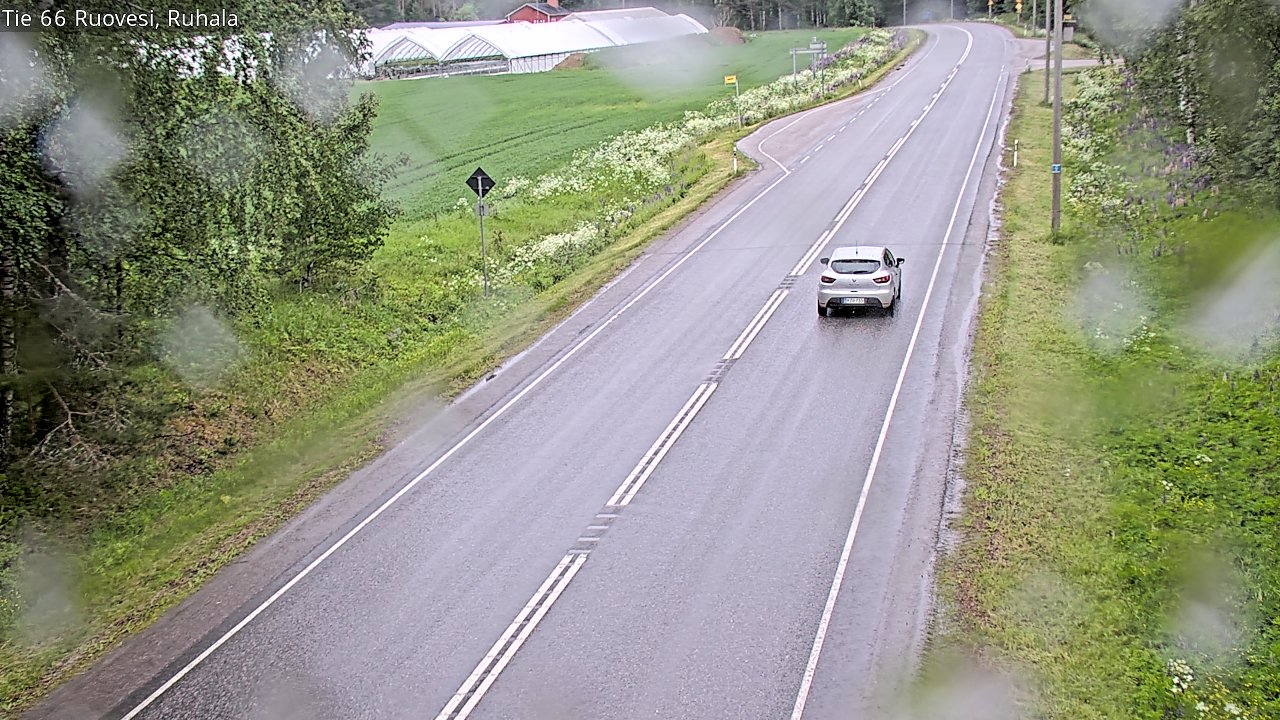 Weather Camera Image Väg 66 Ruovesi, Ruhala, Ruovesi, Pirkanmaa