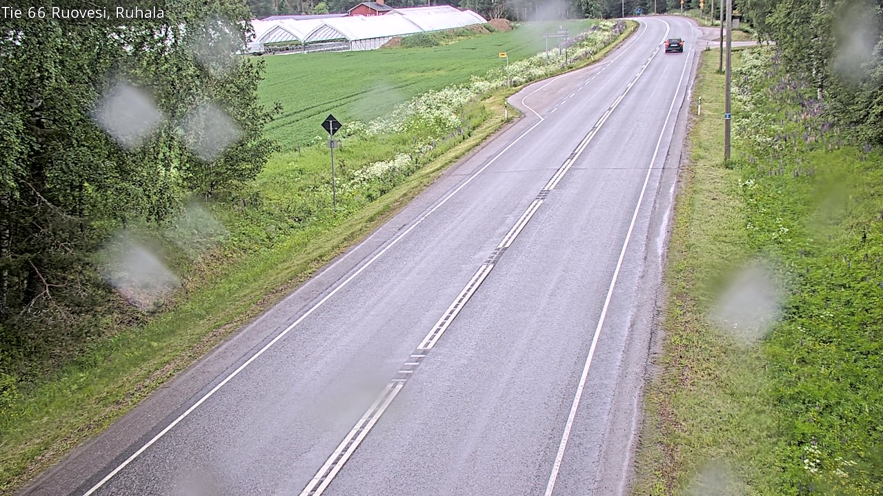 Weather Camera Image Väg 66 Ruovesi, Ruhala, Ruovesi, Pirkanmaa