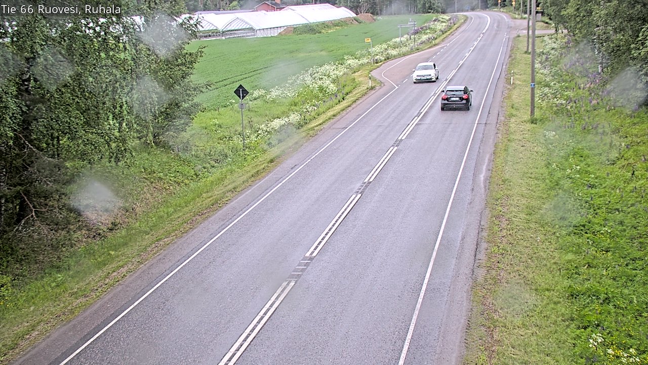 Weather Camera Image Väg 66 Ruovesi, Ruhala, Ruovesi, Pirkanmaa