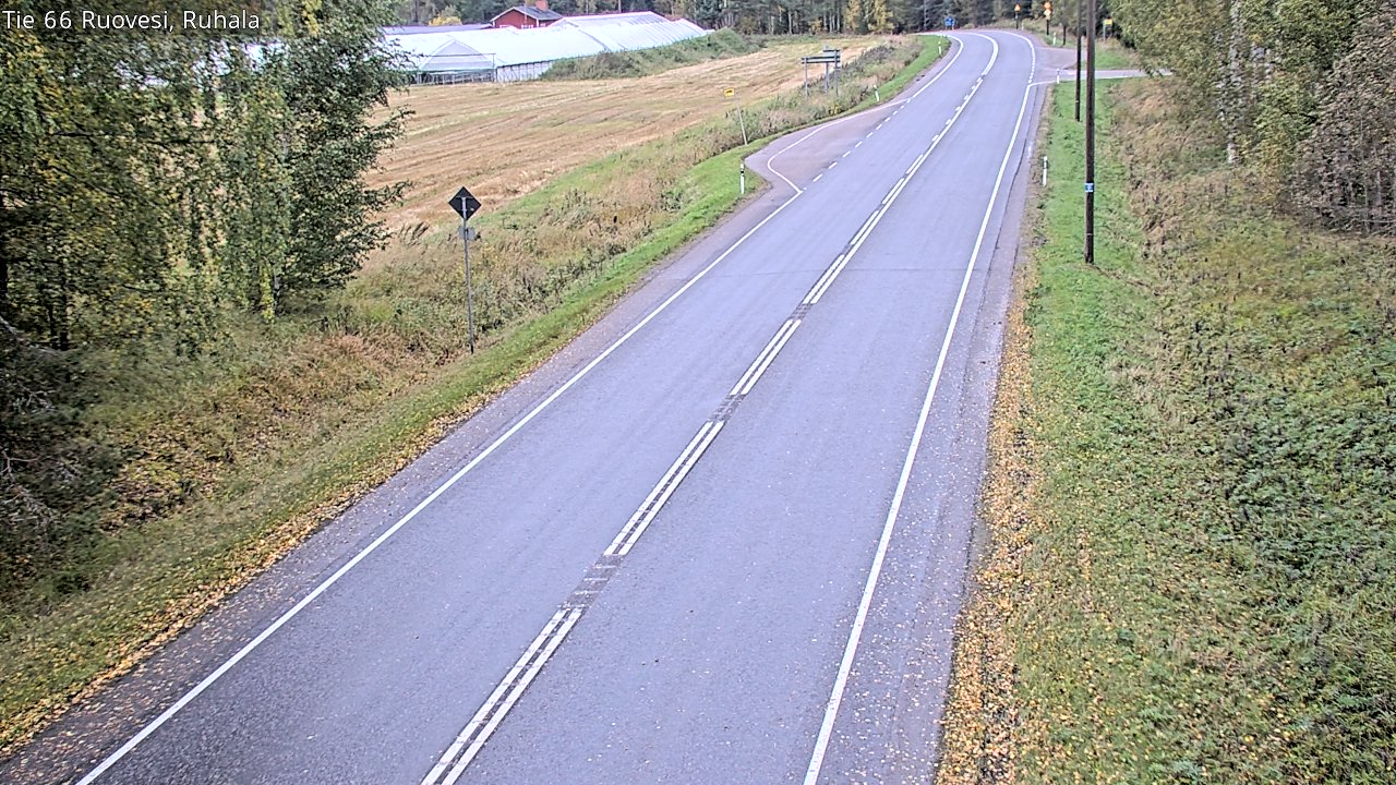 Weather Camera Image Väg 66 Ruovesi, Ruhala, Ruovesi, Pirkanmaa
