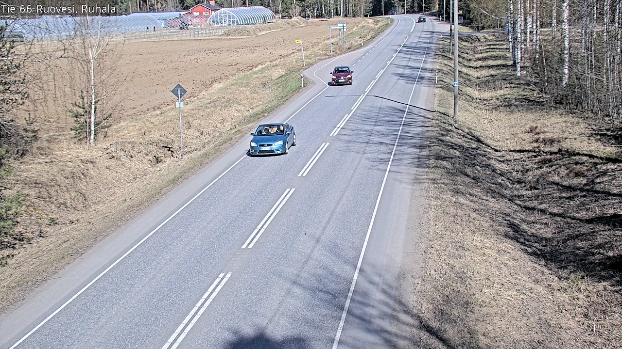 Weather Camera Image Väg 66 Ruovesi, Ruhala, Ruovesi, Pirkanmaa