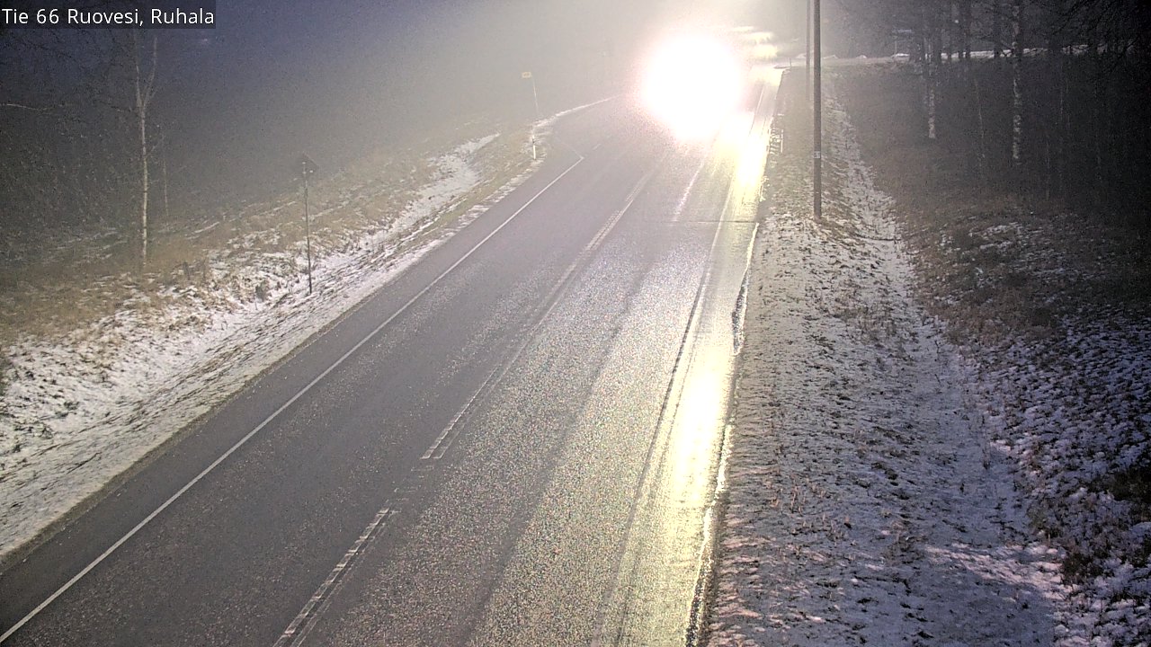 Weather Camera Image Road 66 Ruovesi, Ruhala, Ruovesi, Pirkanmaa
