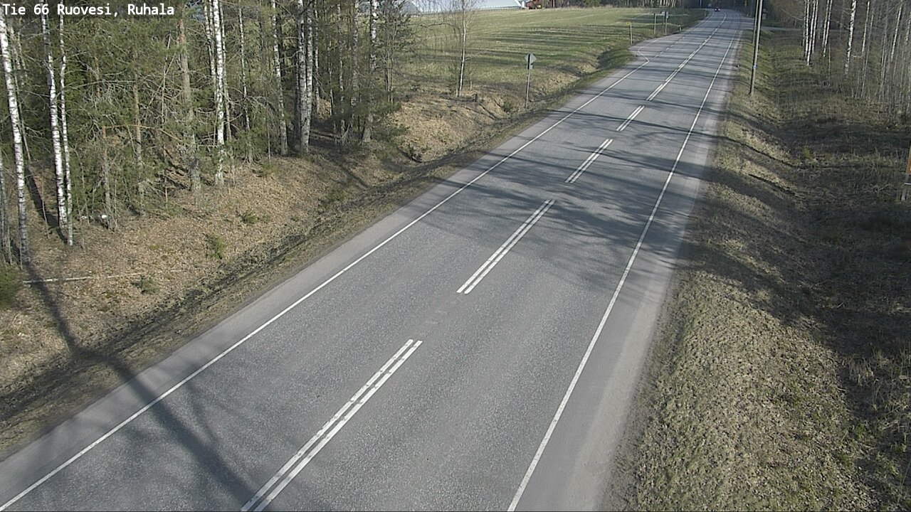 Weather Camera Image Road 66 Ruovesi, Ruhala, Ruovesi, Pirkanmaa