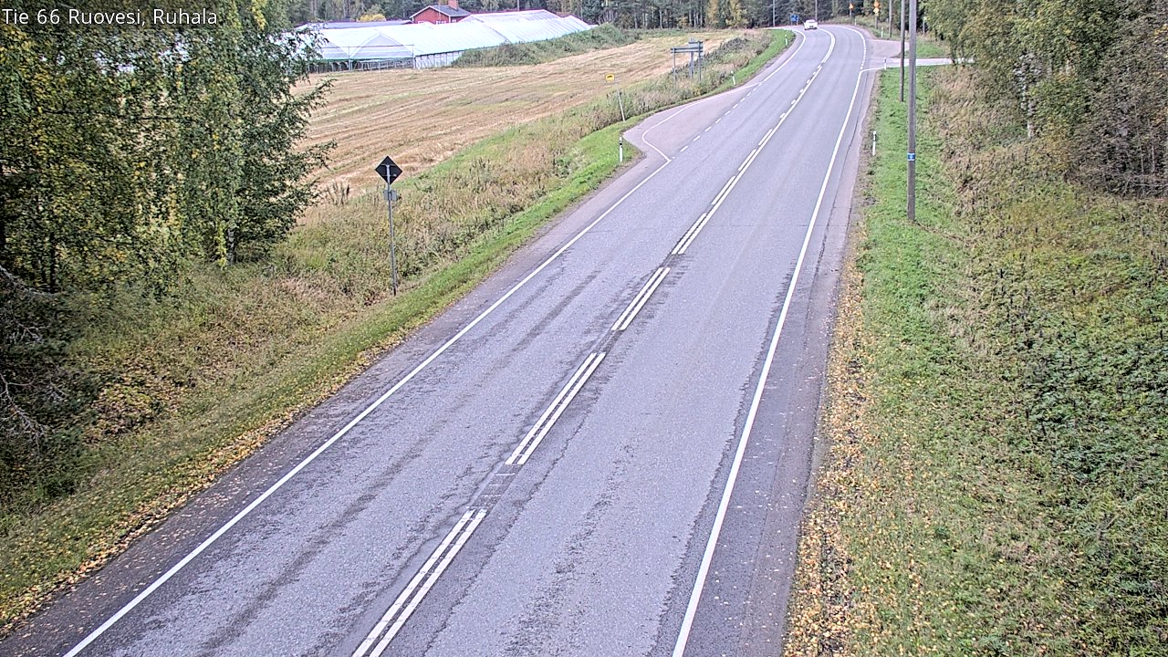 Weather Camera Image Väg 66 Ruovesi, Ruhala, Ruovesi, Pirkanmaa