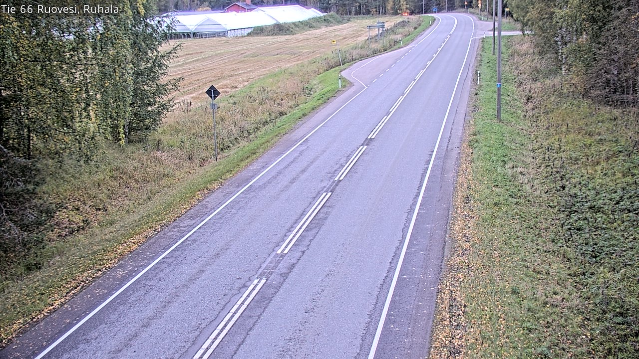 Weather Camera Image Väg 66 Ruovesi, Ruhala, Ruovesi, Pirkanmaa