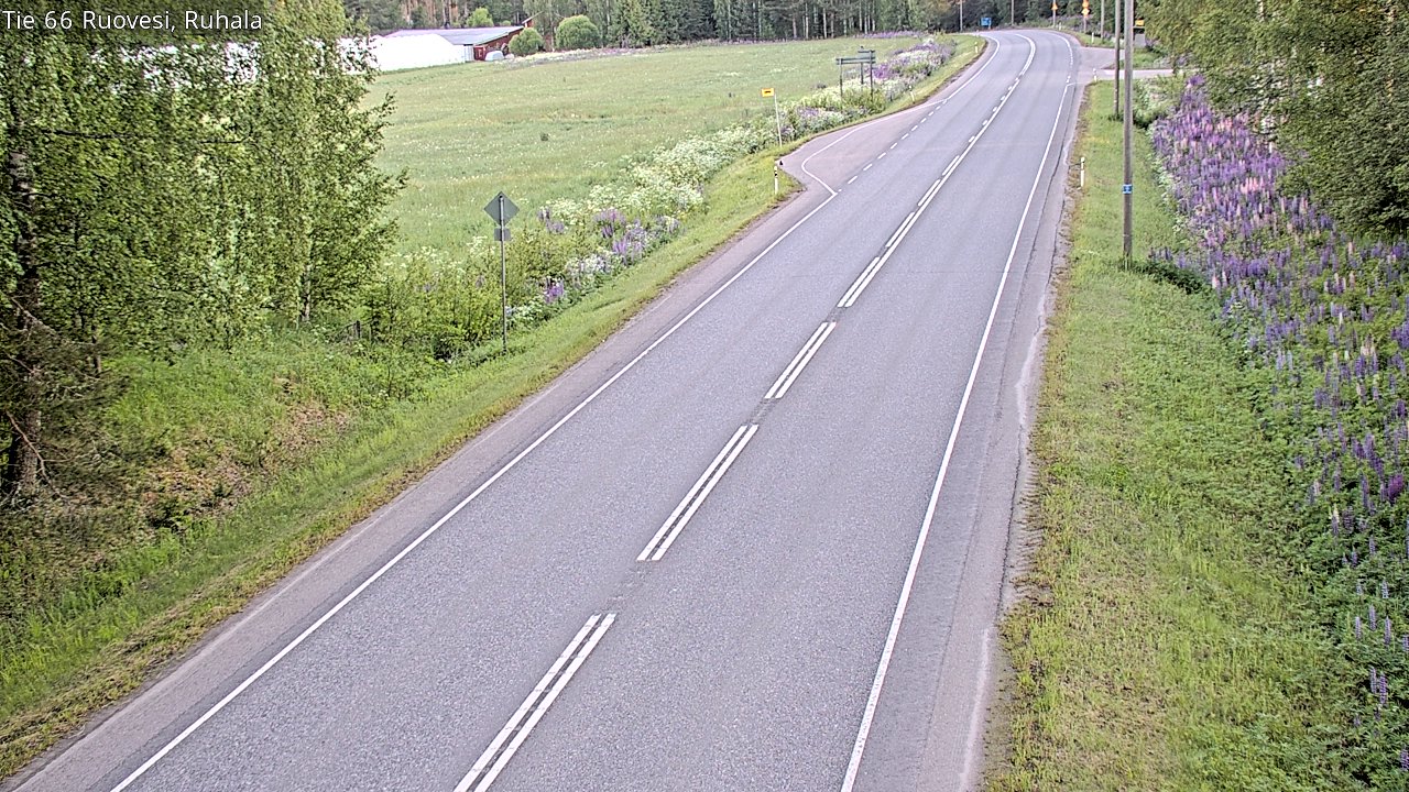 Weather Camera Image Road 66 Ruovesi, Ruhala, Ruovesi, Pirkanmaa