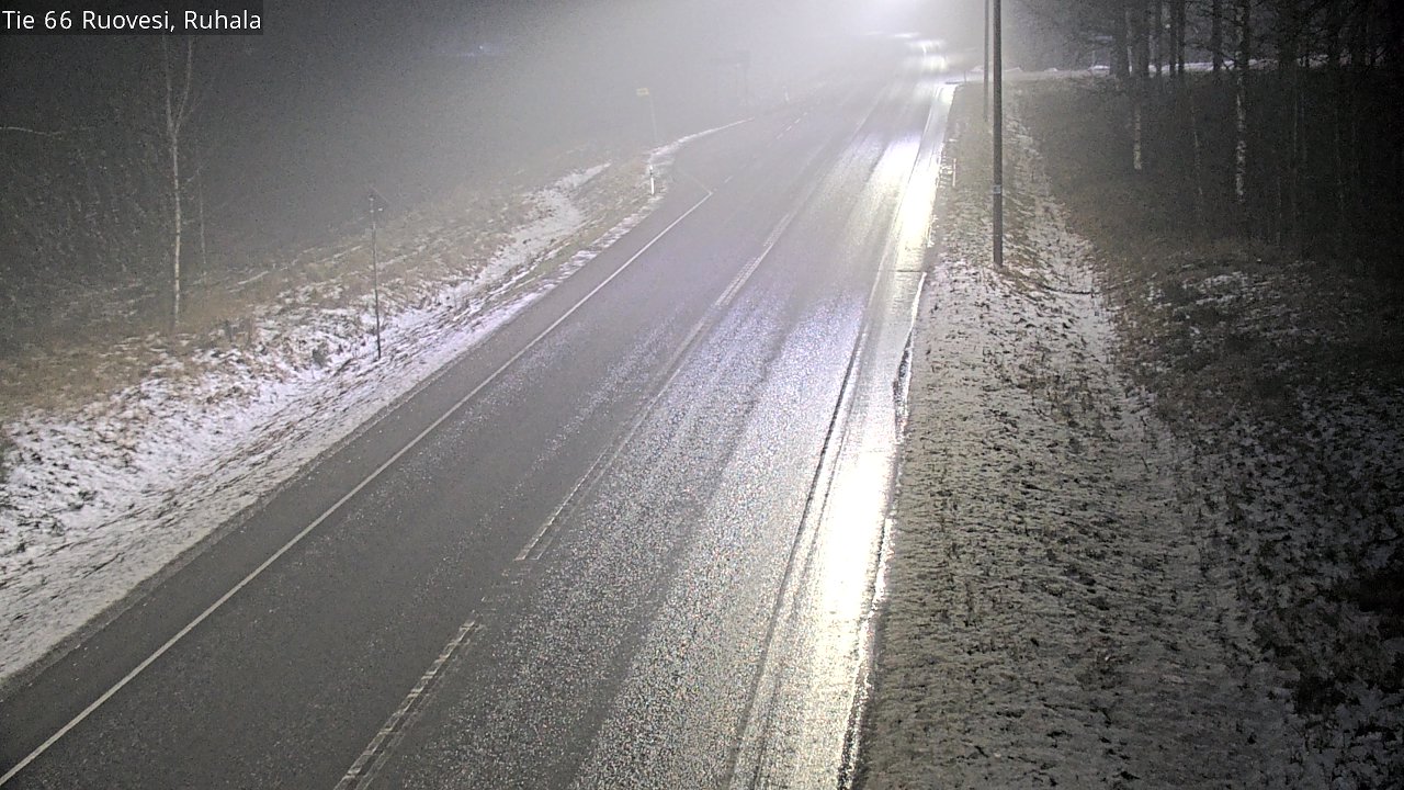 Weather Camera Image Road 66 Ruovesi, Ruhala, Ruovesi, Pirkanmaa