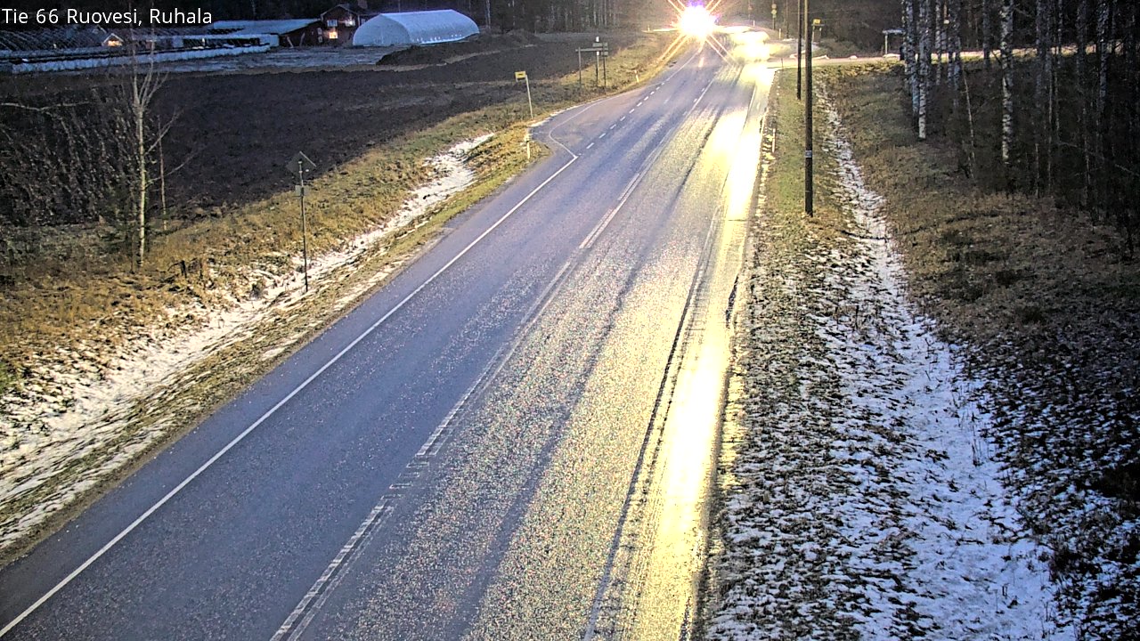 Weather Camera Image Väg 66 Ruovesi, Ruhala, Ruovesi, Pirkanmaa