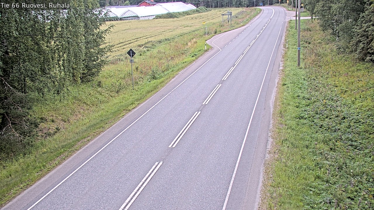 Weather Camera Image Road 66 Ruovesi, Ruhala, Ruovesi, Pirkanmaa