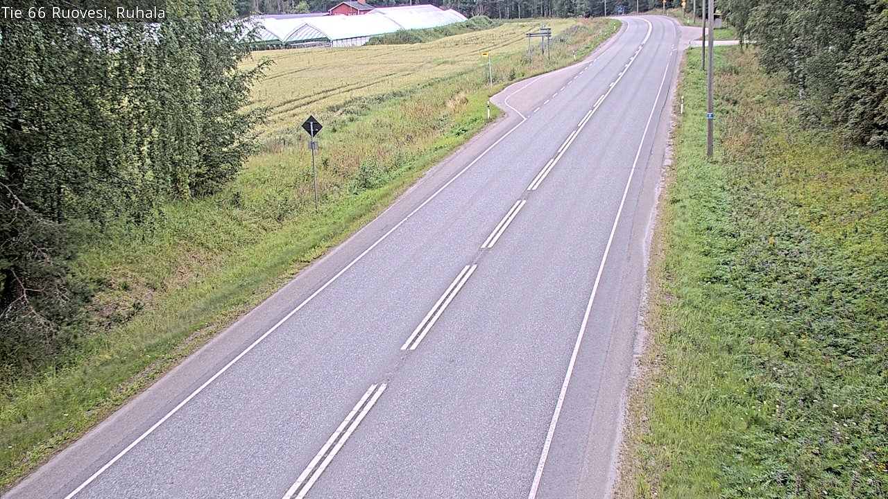 Weather Camera Image Road 66 Ruovesi, Ruhala, Ruovesi, Pirkanmaa