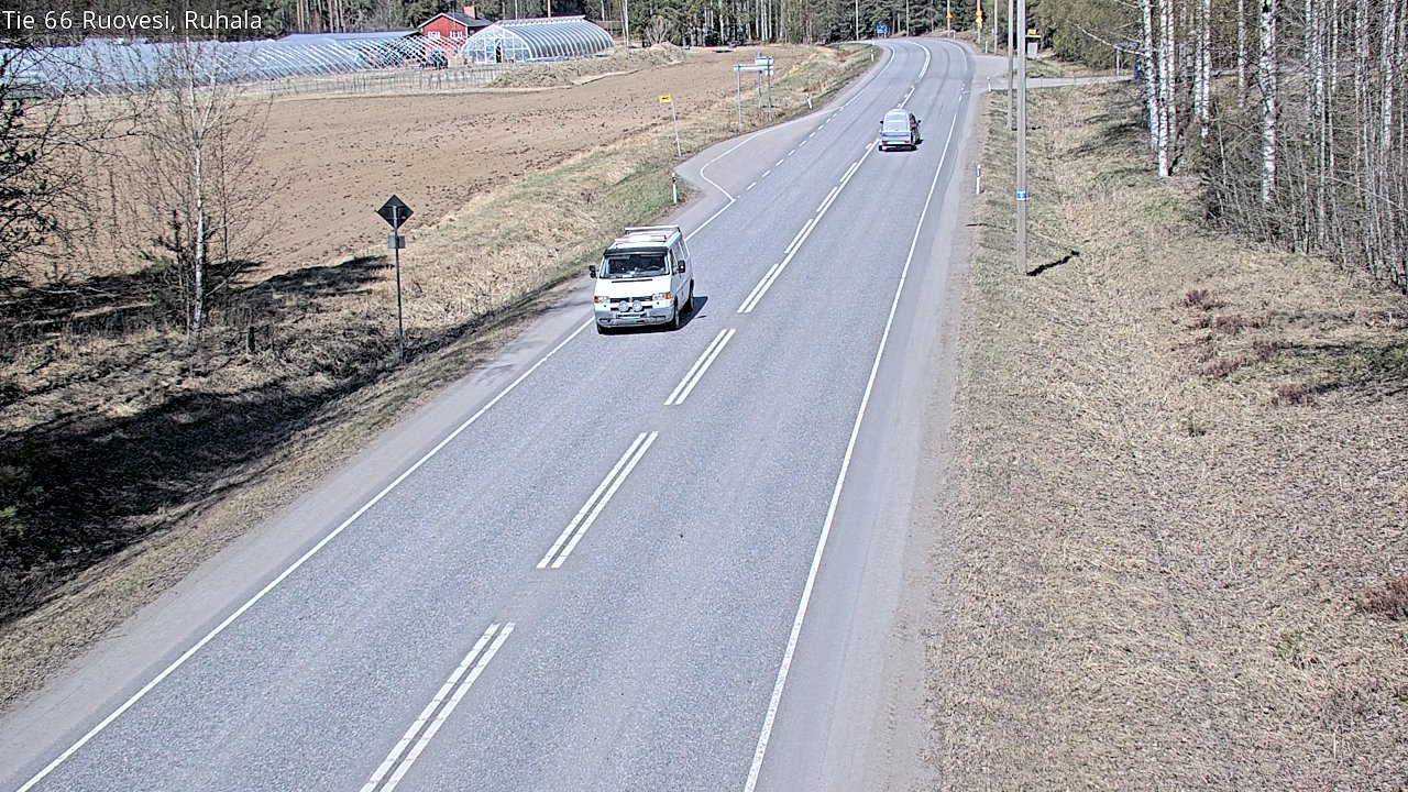 Weather Camera Image Väg 66 Ruovesi, Ruhala, Ruovesi, Pirkanmaa