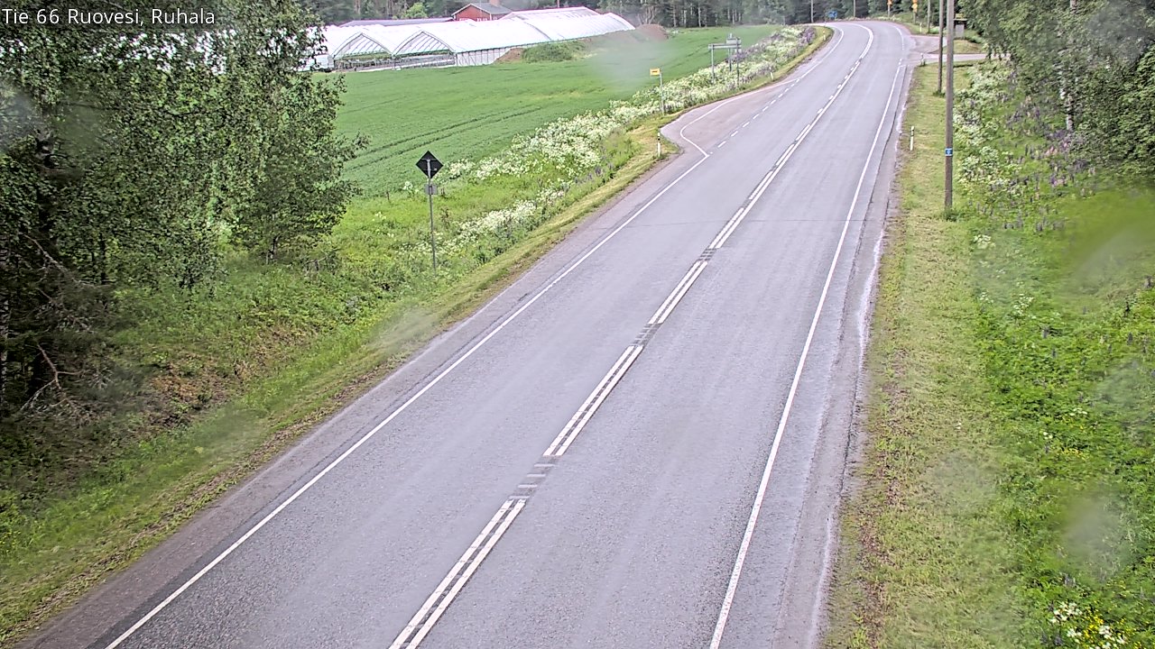 Weather Camera Image Väg 66 Ruovesi, Ruhala, Ruovesi, Pirkanmaa