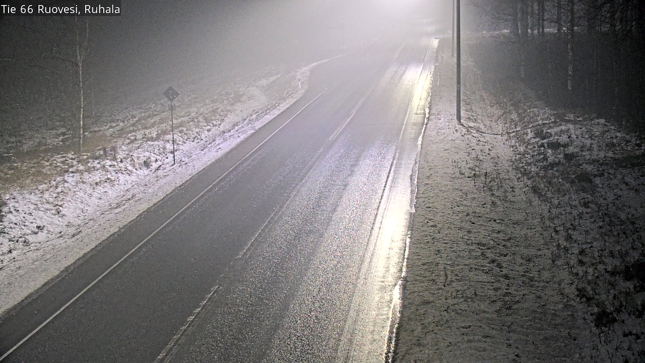 Weather Camera Image Road 66 Ruovesi, Ruhala, Ruovesi, Pirkanmaa