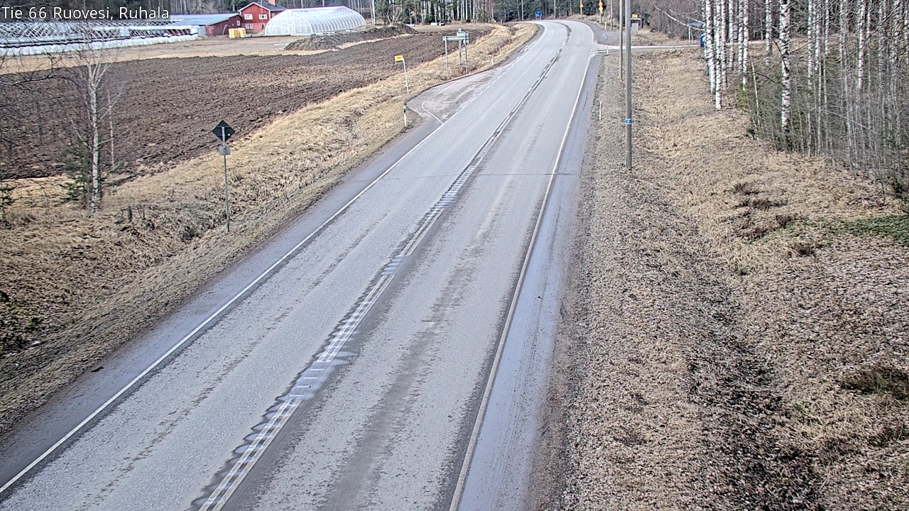 Weather Camera Image Road 66 Ruovesi, Ruhala, Ruovesi, Pirkanmaa