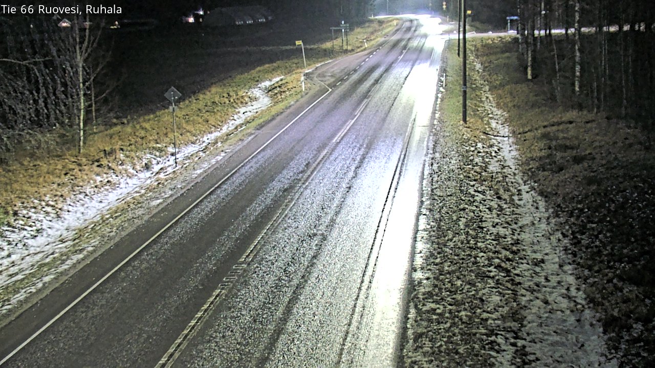 Weather Camera Image Väg 66 Ruovesi, Ruhala, Ruovesi, Pirkanmaa