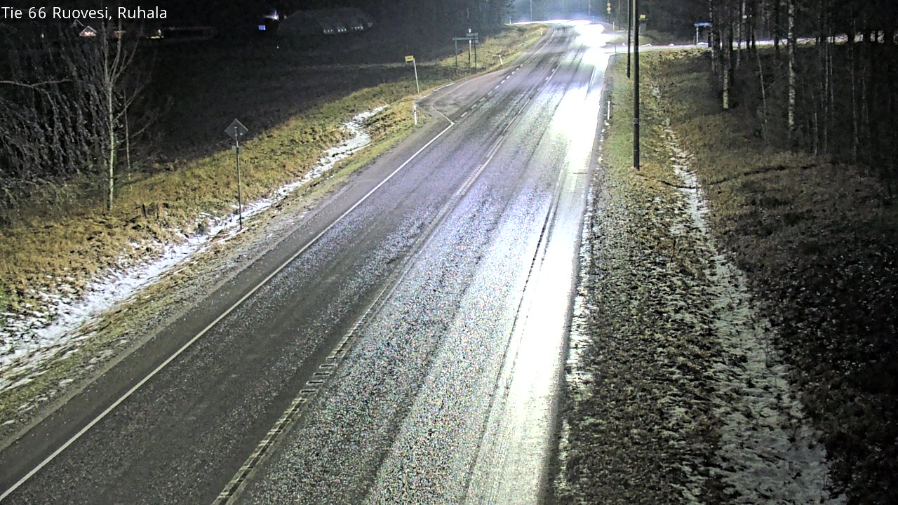 Weather Camera Image Väg 66 Ruovesi, Ruhala, Ruovesi, Pirkanmaa
