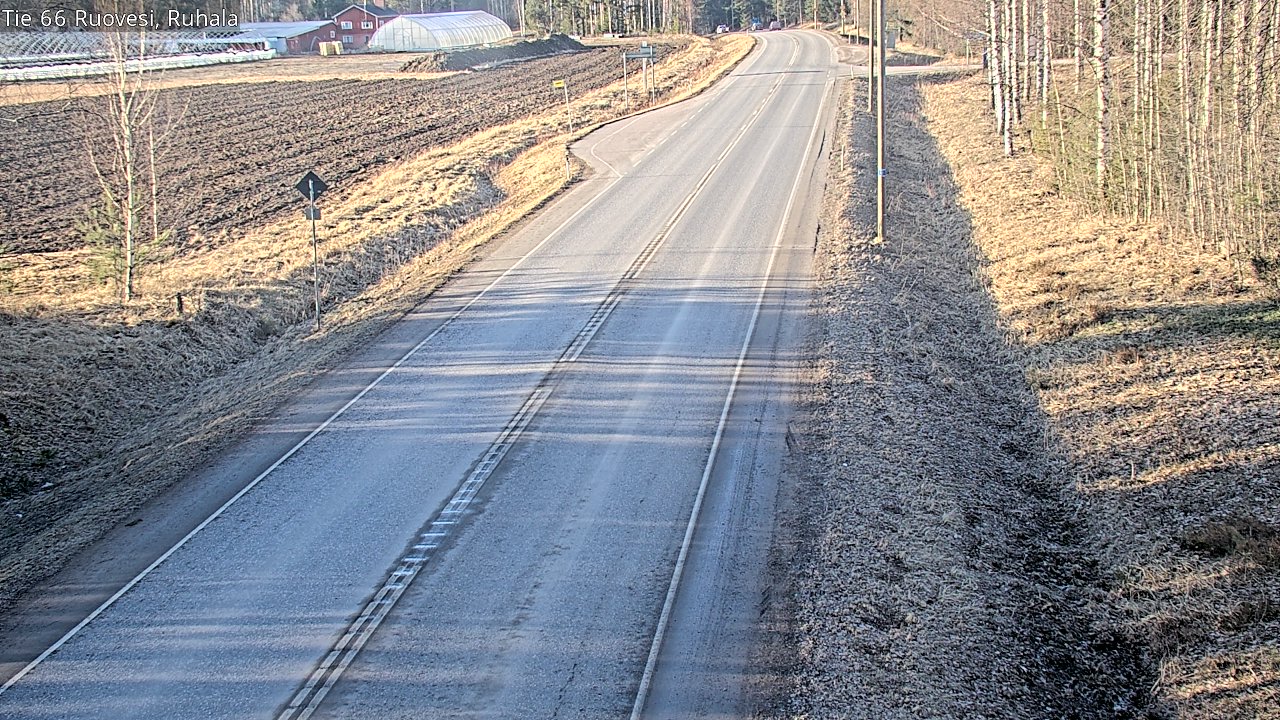 Weather Camera Image Väg 66 Ruovesi, Ruhala, Ruovesi, Pirkanmaa