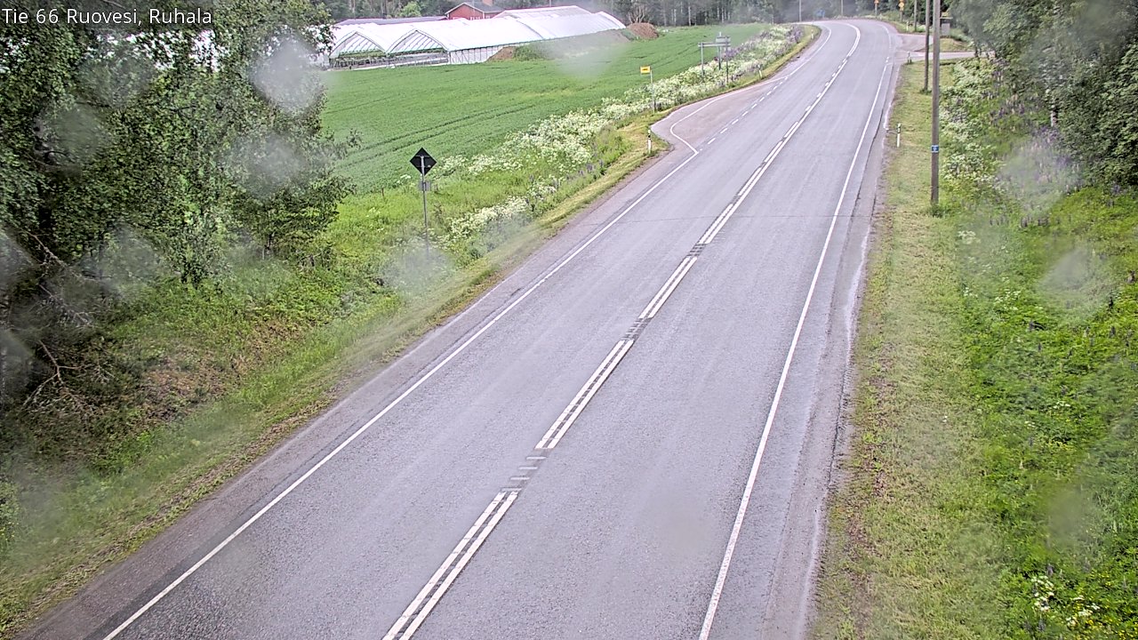 Weather Camera Image Väg 66 Ruovesi, Ruhala, Ruovesi, Pirkanmaa