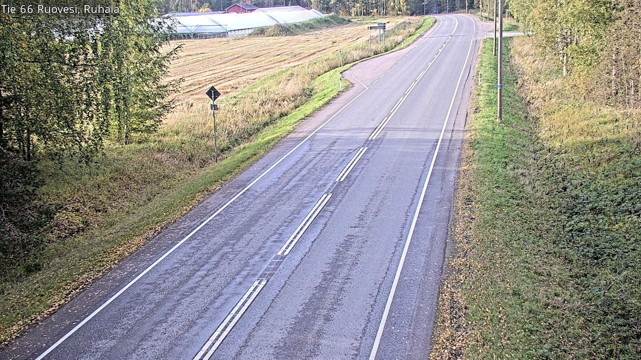 Weather Camera Image Väg 66 Ruovesi, Ruhala, Ruovesi, Pirkanmaa
