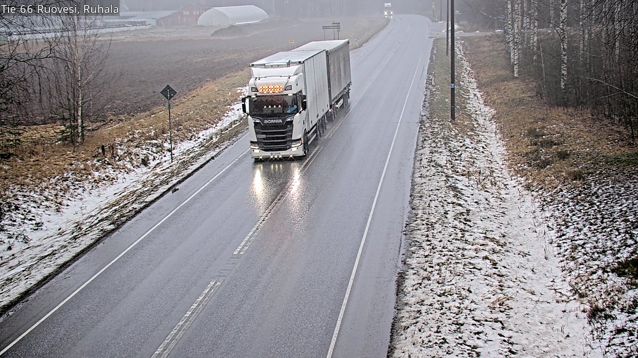 Weather Camera Image Road 66 Ruovesi, Ruhala, Ruovesi, Pirkanmaa