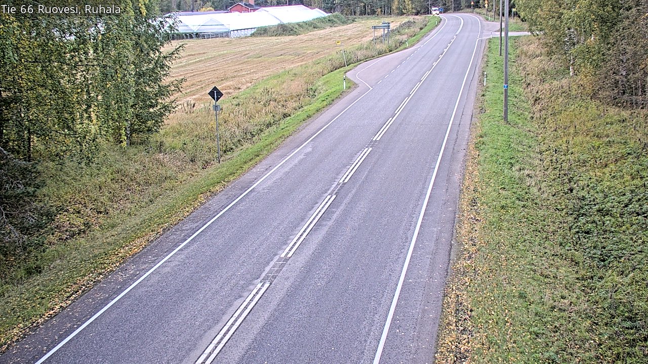 Weather Camera Image Väg 66 Ruovesi, Ruhala, Ruovesi, Pirkanmaa