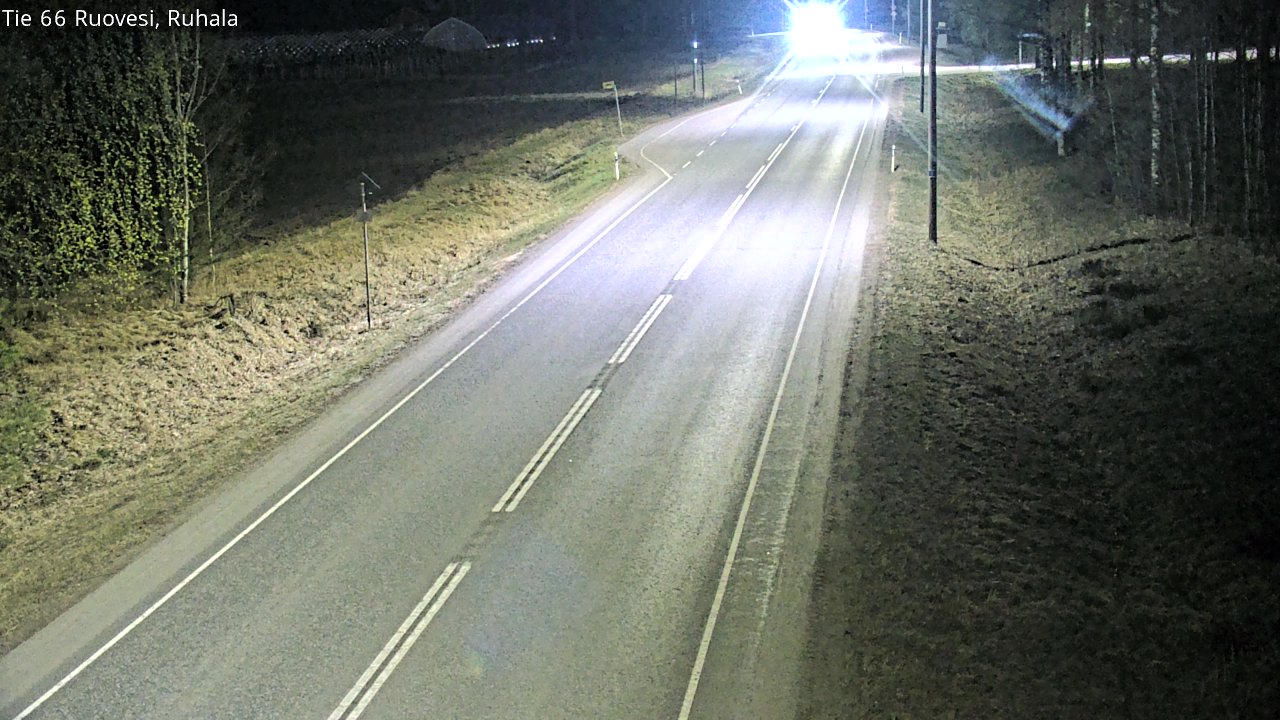 Weather Camera Image Väg 66 Ruovesi, Ruhala, Ruovesi, Pirkanmaa