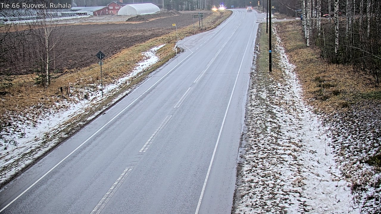 Weather Camera Image Väg 66 Ruovesi, Ruhala, Ruovesi, Pirkanmaa