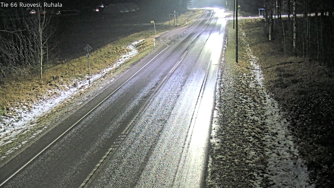 Weather Camera Image Väg 66 Ruovesi, Ruhala, Ruovesi, Pirkanmaa