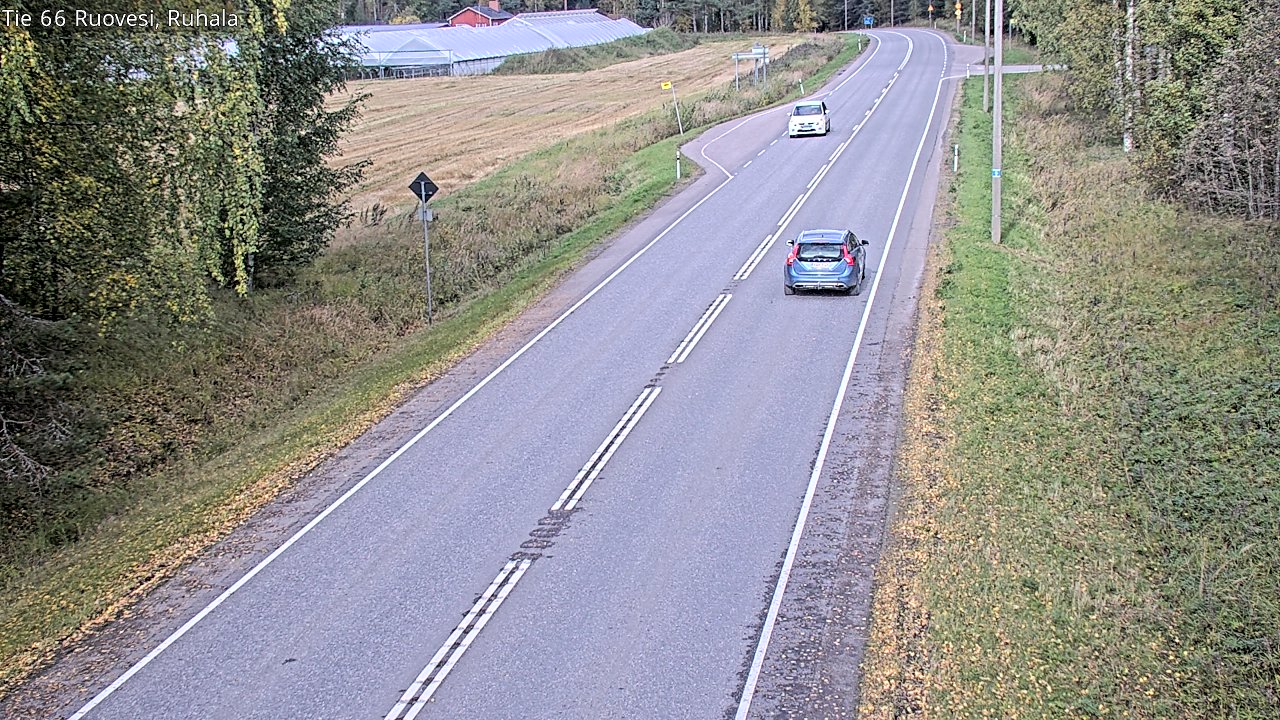 Weather Camera Image Väg 66 Ruovesi, Ruhala, Ruovesi, Pirkanmaa