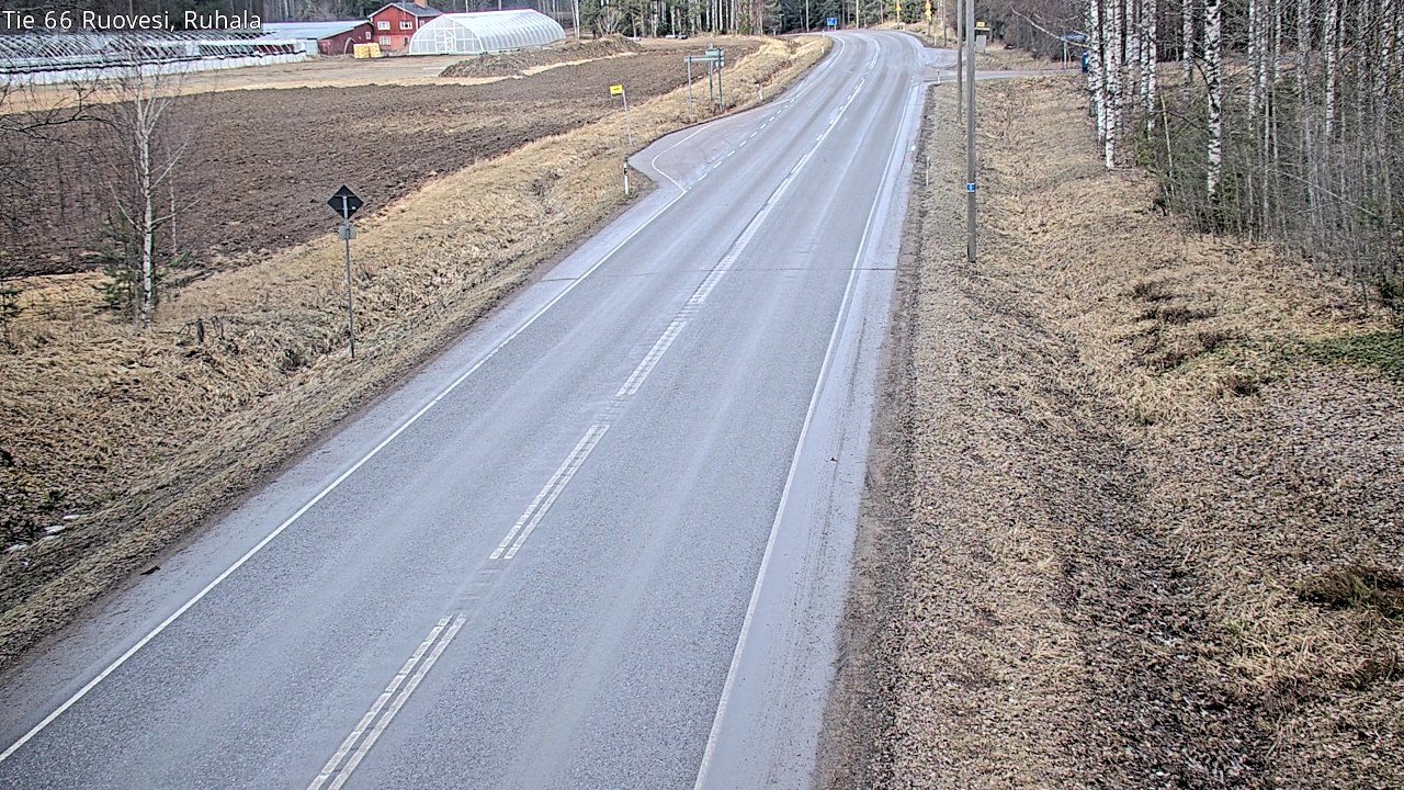 Weather Camera Image Road 66 Ruovesi, Ruhala, Ruovesi, Pirkanmaa