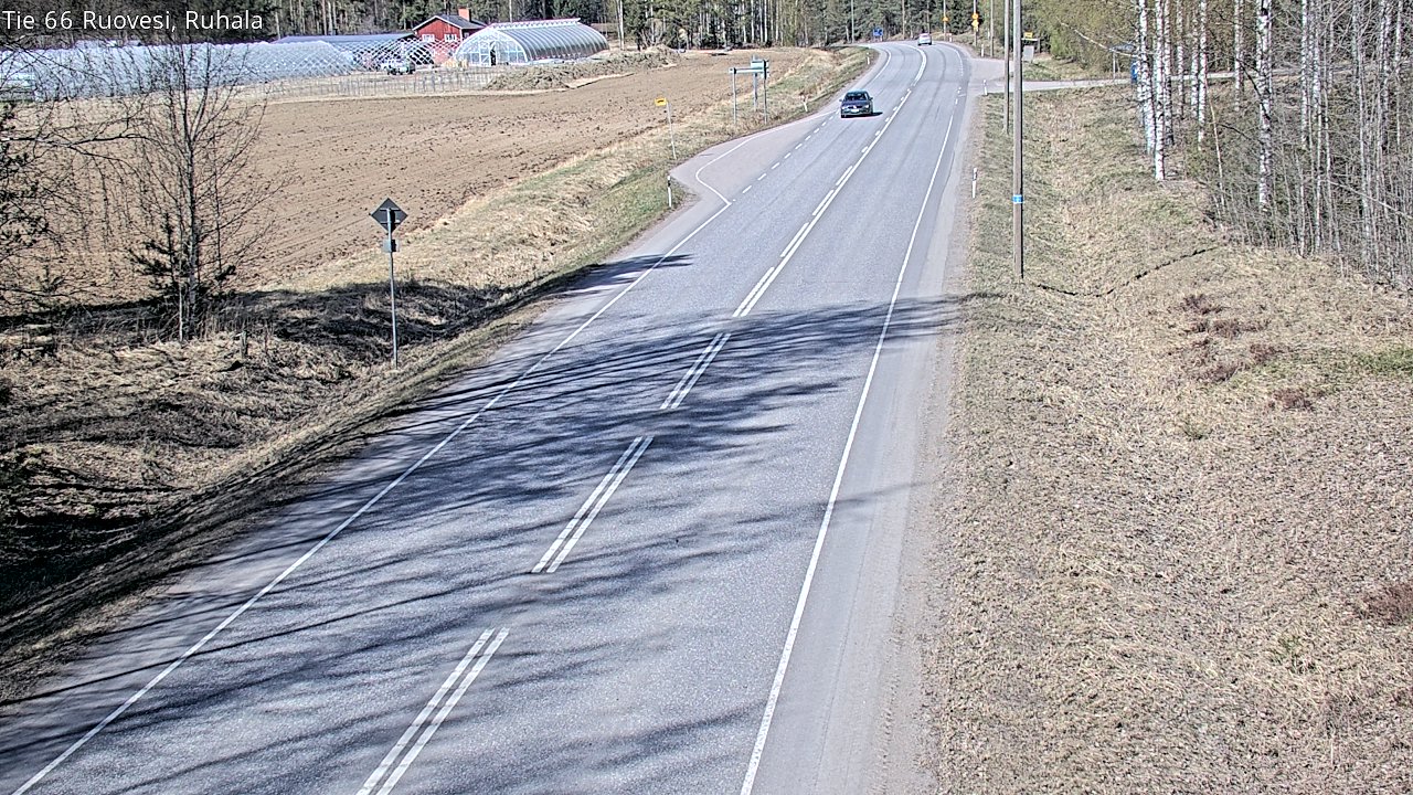 Weather Camera Image Väg 66 Ruovesi, Ruhala, Ruovesi, Pirkanmaa