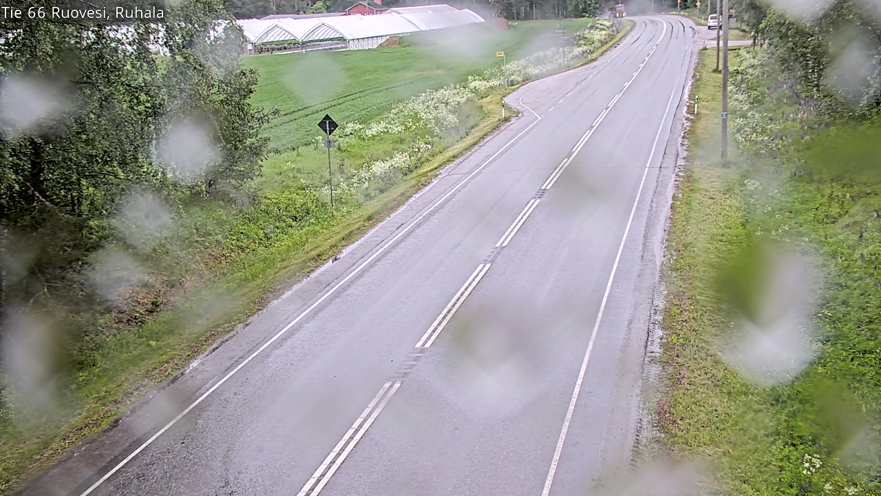 Weather Camera Image Väg 66 Ruovesi, Ruhala, Ruovesi, Pirkanmaa