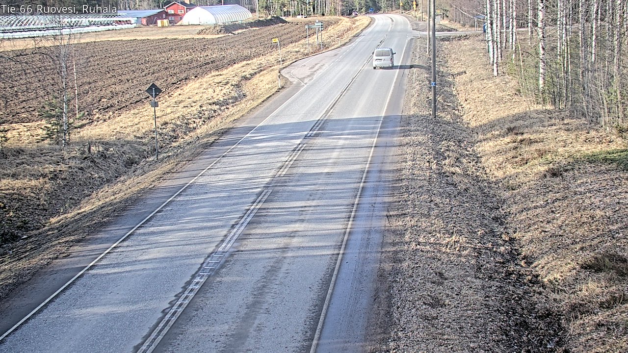Weather Camera Image Väg 66 Ruovesi, Ruhala, Ruovesi, Pirkanmaa