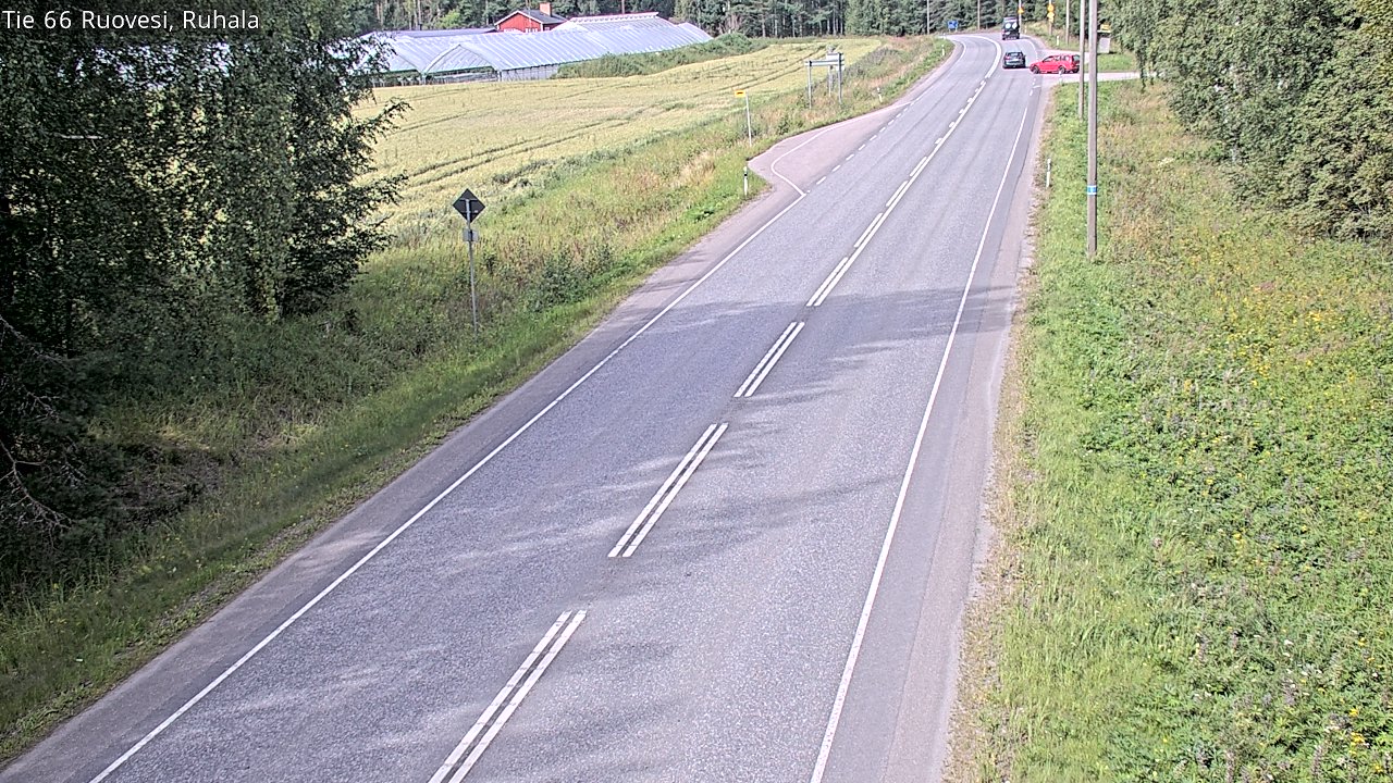 Kelikamerat Kuva Tie 66 Ruovesi, Ruhala, Ruovesi, Pirkanmaa
