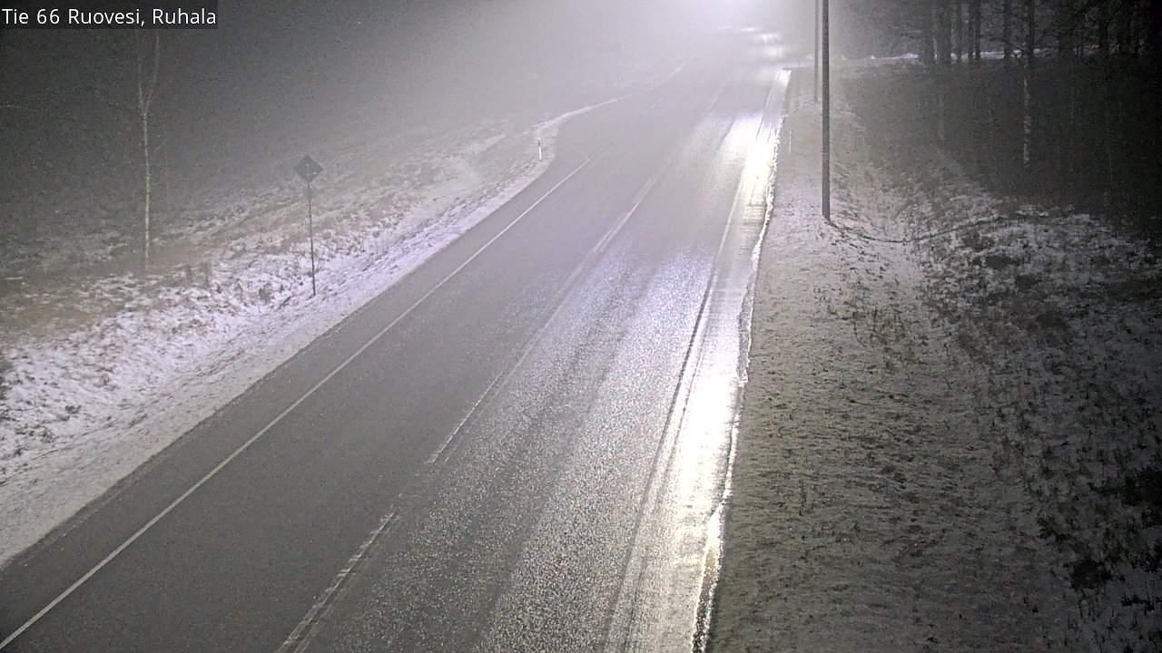 Weather Camera Image Road 66 Ruovesi, Ruhala, Ruovesi, Pirkanmaa