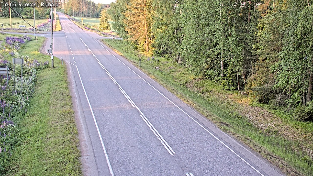 Weather Camera Image Road 66 Ruovesi, Ruhala, Ruovesi, Pirkanmaa
