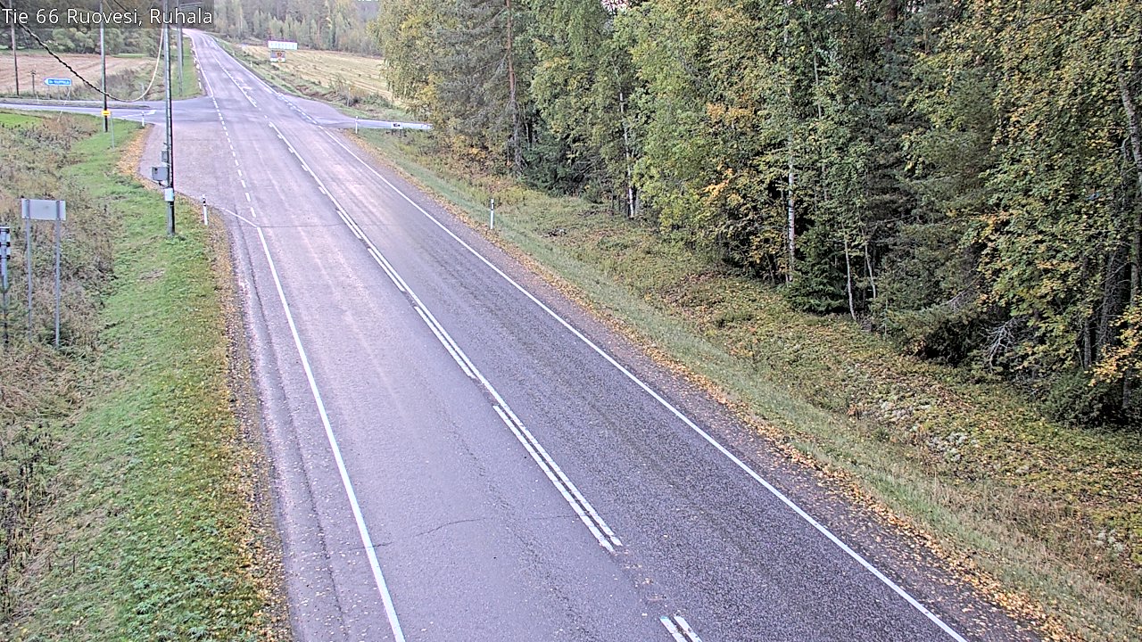 Weather Camera Image Road 66 Ruovesi, Ruhala, Ruovesi, Pirkanmaa