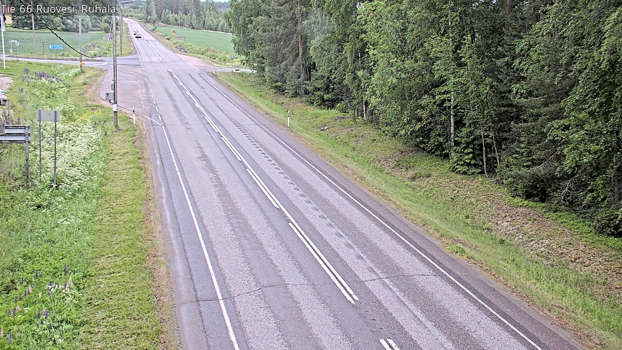 Weather Camera Image Road 66 Ruovesi, Ruhala, Ruovesi, Pirkanmaa