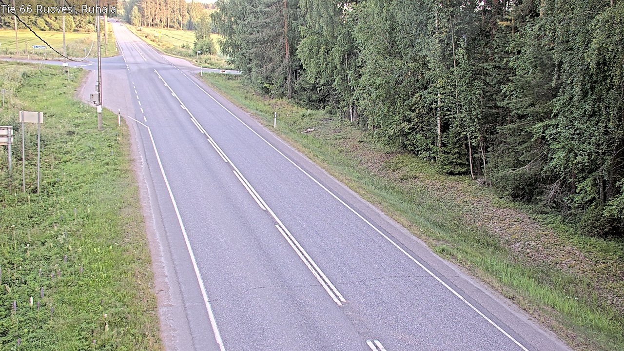Weather Camera Image Road 66 Ruovesi, Ruhala, Ruovesi, Pirkanmaa