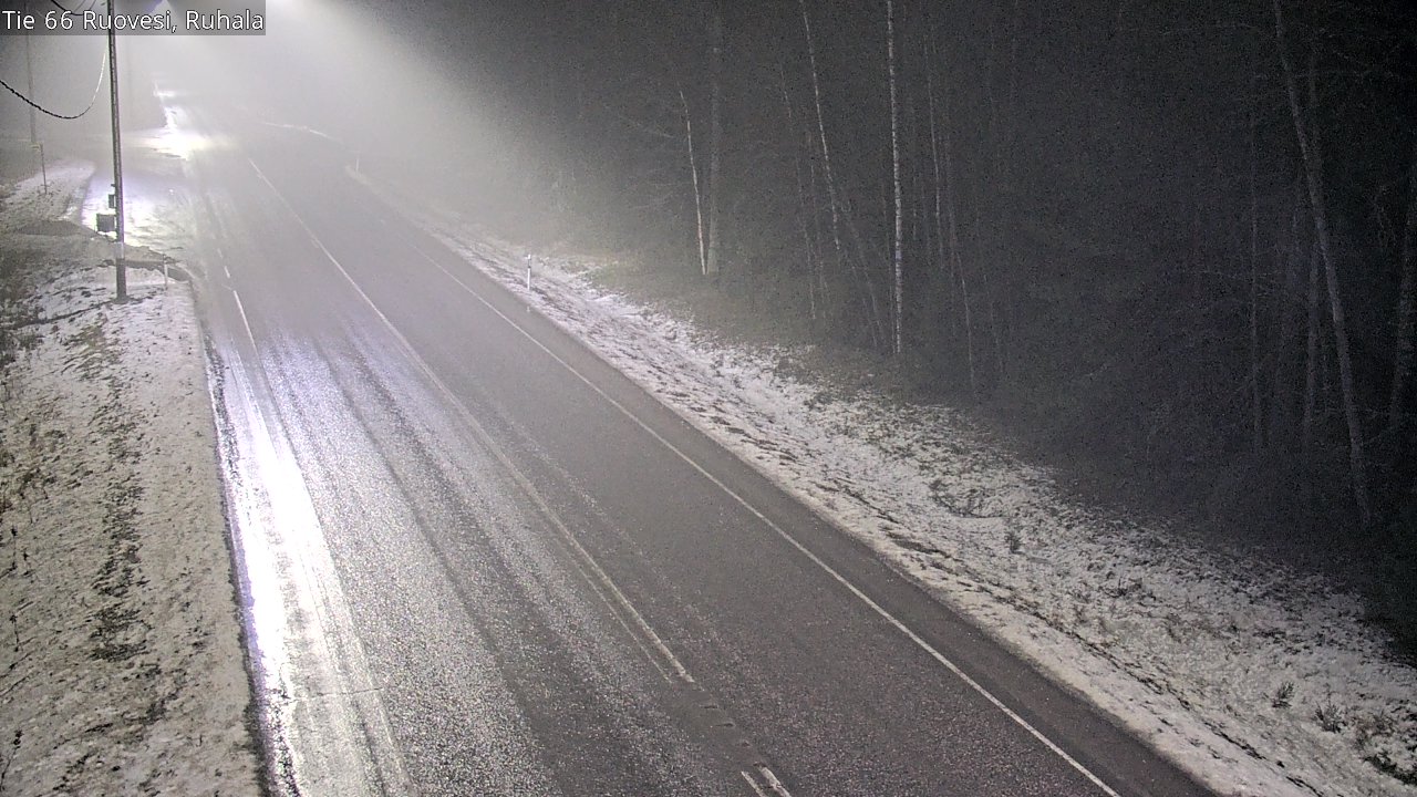 Weather Camera Image Väg 66 Ruovesi, Ruhala, Ruovesi, Pirkanmaa