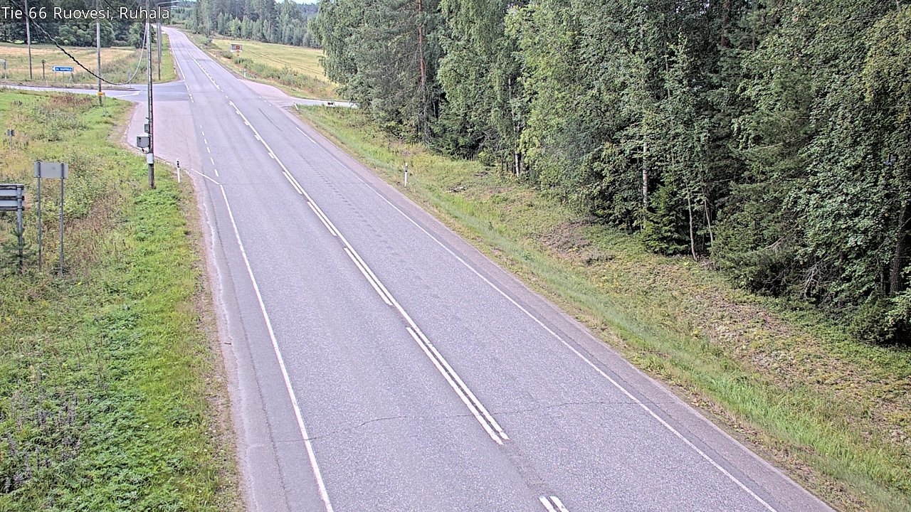 Weather Camera Image Väg 66 Ruovesi, Ruhala, Ruovesi, Pirkanmaa