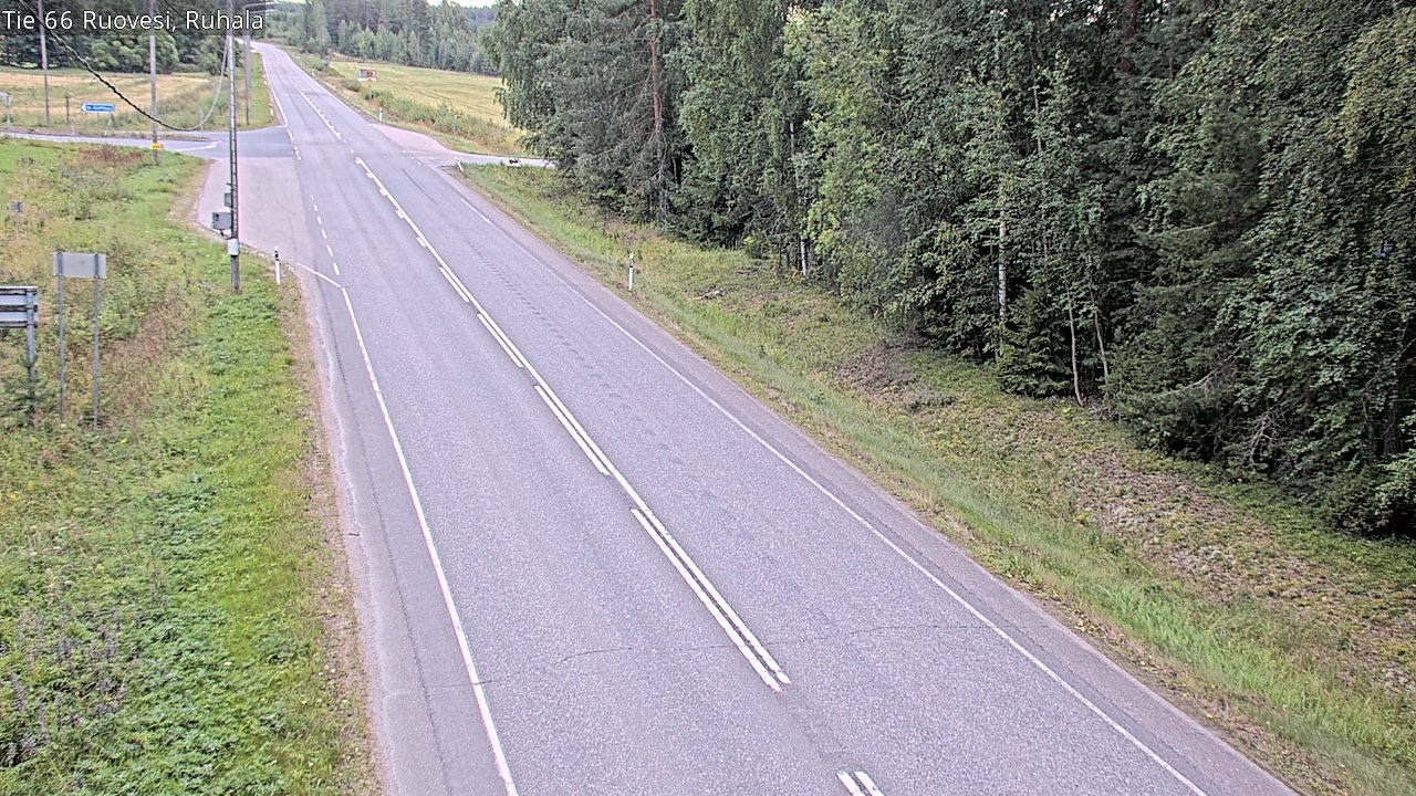 Weather Camera Image Road 66 Ruovesi, Ruhala, Ruovesi, Pirkanmaa