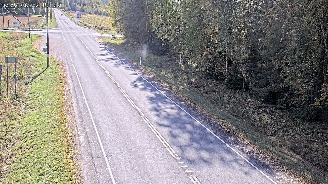 Weather Camera Image Väg 66 Ruovesi, Ruhala, Ruovesi, Pirkanmaa