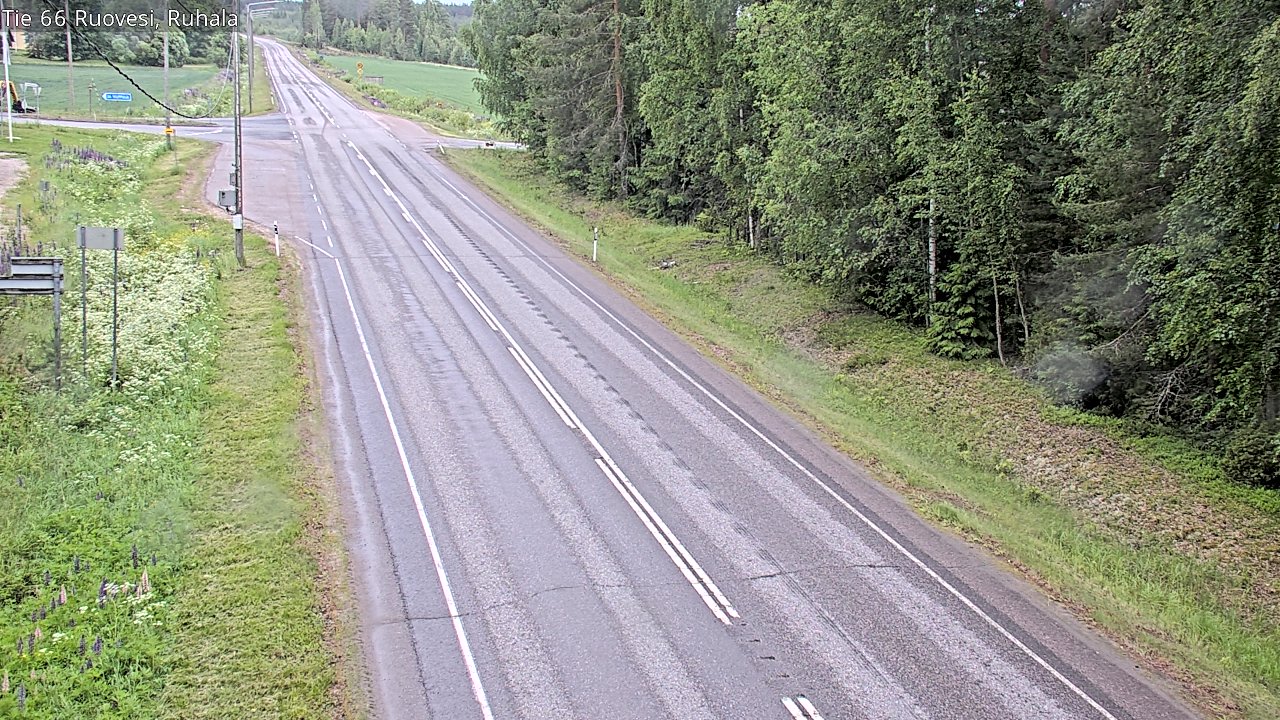 Weather Camera Image Väg 66 Ruovesi, Ruhala, Ruovesi, Pirkanmaa