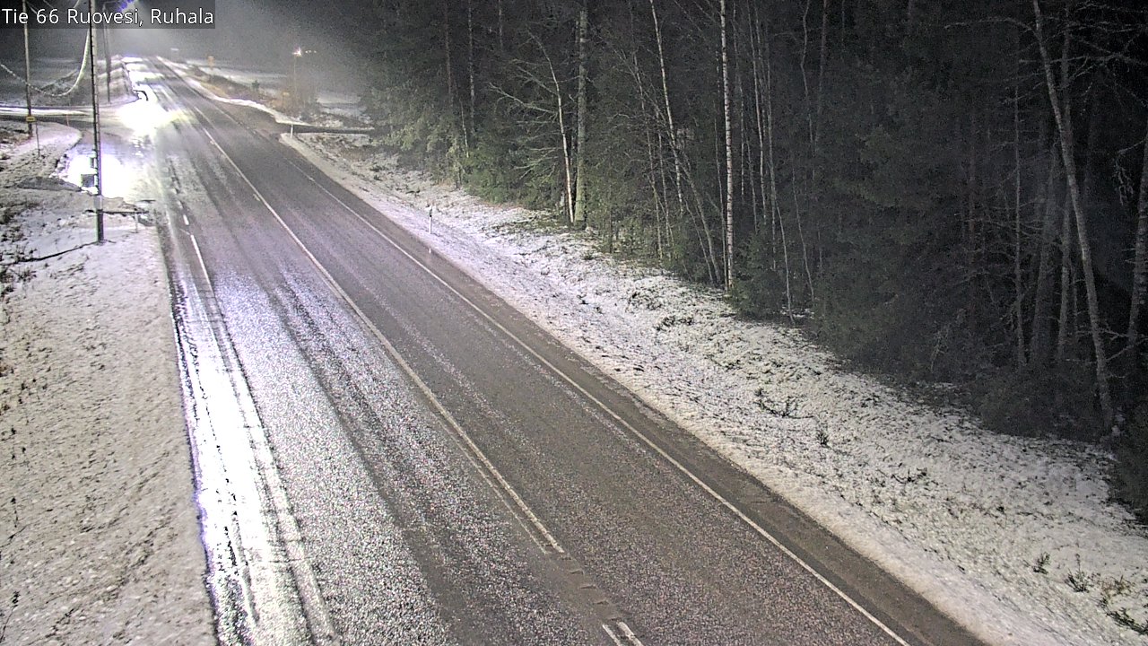 Weather Camera Image Väg 66 Ruovesi, Ruhala, Ruovesi, Pirkanmaa
