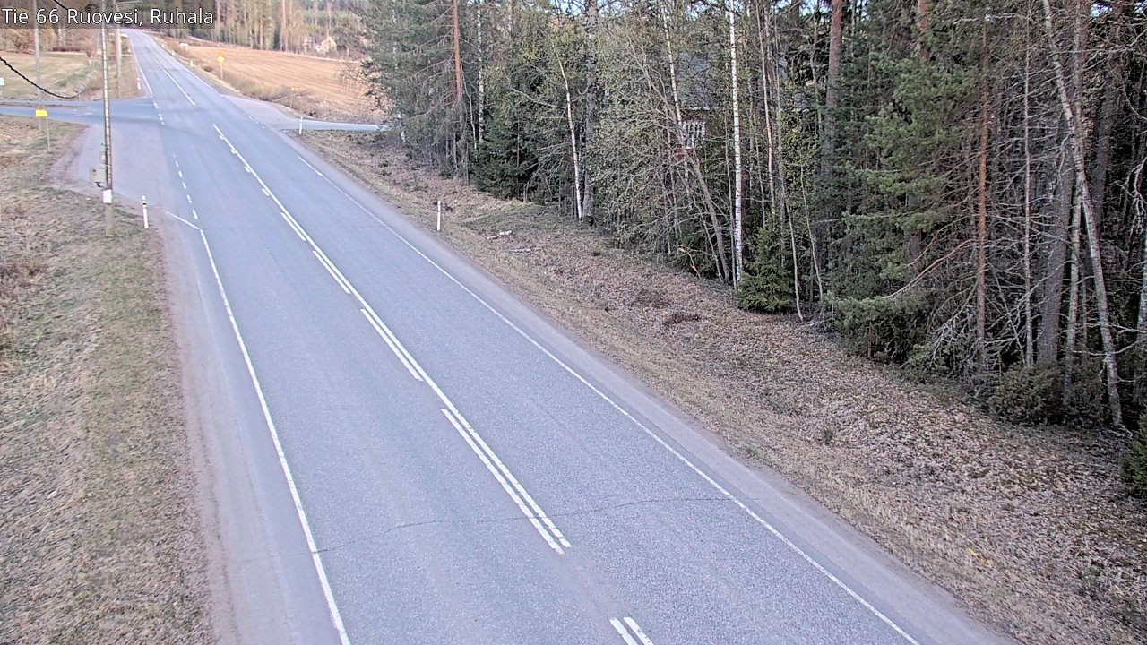 Weather Camera Image Väg 66 Ruovesi, Ruhala, Ruovesi, Pirkanmaa