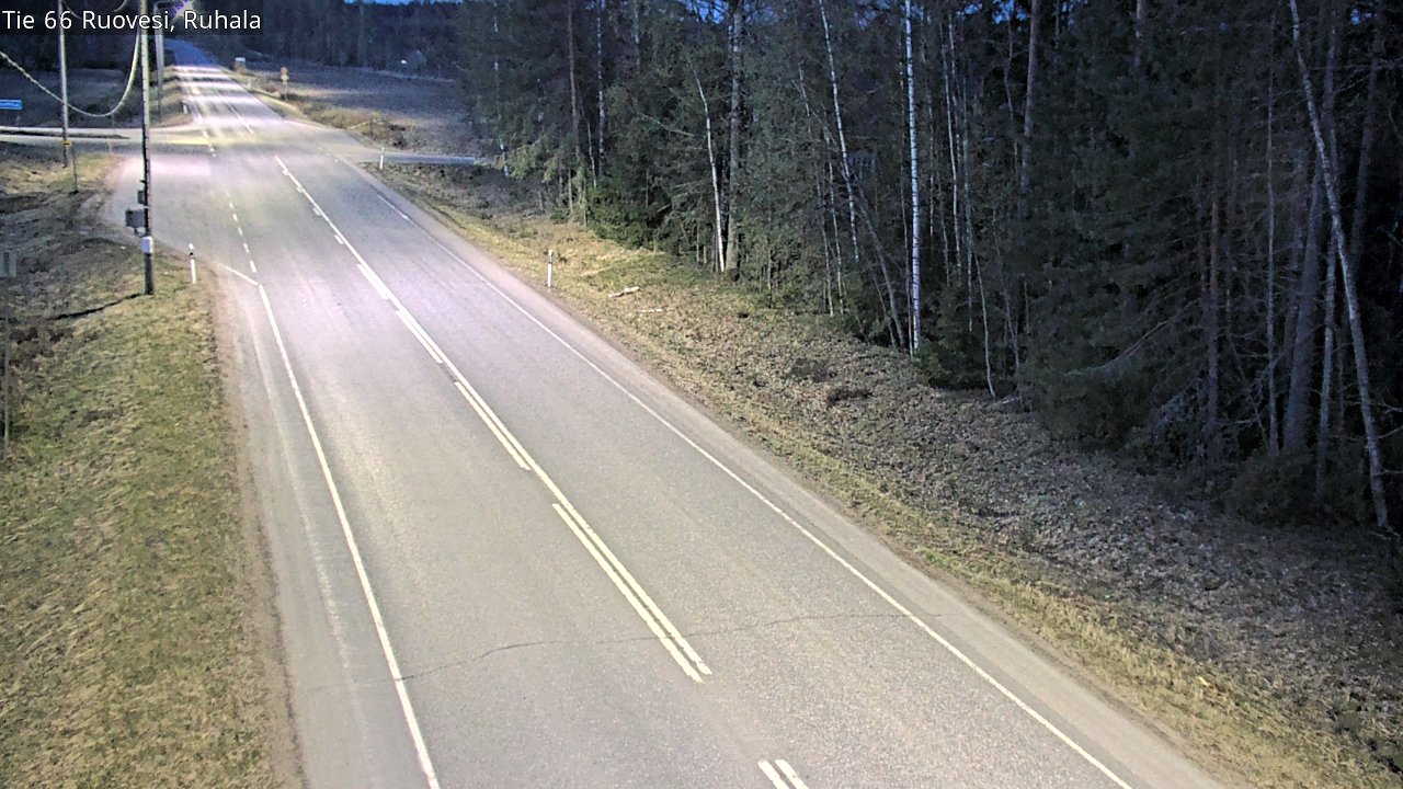 Weather Camera Image Road 66 Ruovesi, Ruhala, Ruovesi, Pirkanmaa