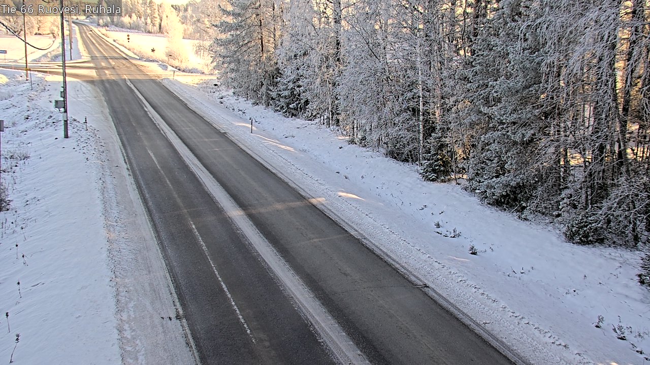 Weather Camera Image Road 66 Ruovesi, Ruhala, Ruovesi, Pirkanmaa