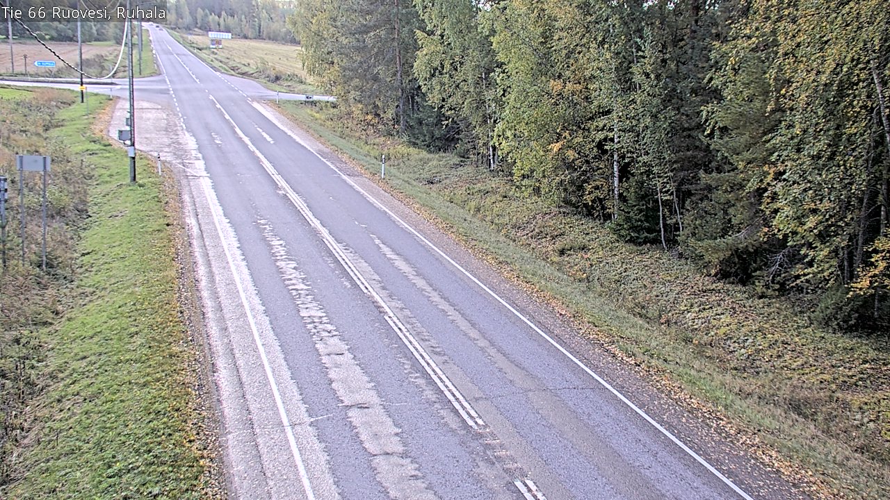 Weather Camera Image Road 66 Ruovesi, Ruhala, Ruovesi, Pirkanmaa