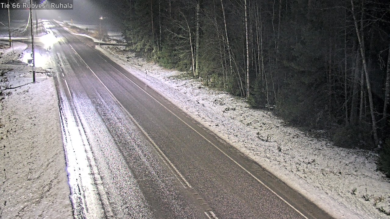 Weather Camera Image Väg 66 Ruovesi, Ruhala, Ruovesi, Pirkanmaa